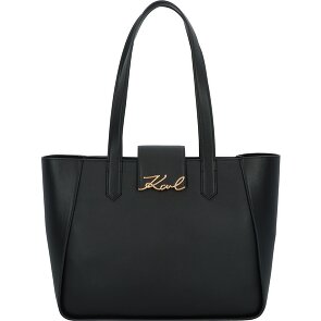 Karl Lagerfeld Behind the Seams Shopper Tas Leer 34 cm Karl Lagerfeld Behind the Seams Shopper Tas Leer 34 cm