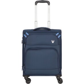 Roncato Twin 4 wielen Cabinewagen S 55 cm met uitbreidingsplooi