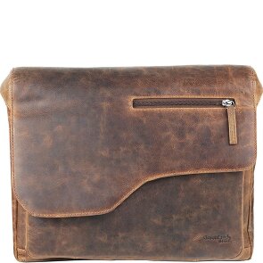 Greenland Nature Montana Messenger Leer 40 cm Laptopcompartiment Greenland Nature Montana Messenger Leer 40 cm Laptopcompartiment