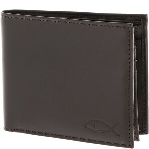 oxmox Leather Portemonnee RFID-bescherming Leder 10 cm