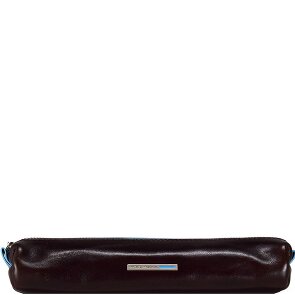 Piquadro Blauw Vierkant Etui Leer 18 cm