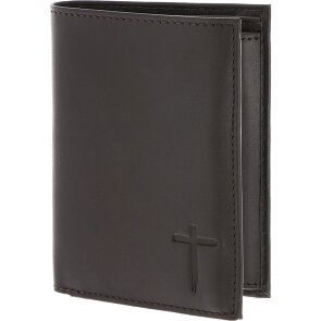 oxmox Leather Portemonnee RFID-bescherming Leder 13 cm
