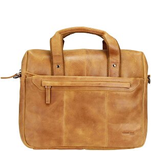 Greenland Nature Lichte aktetas Leer 37 cm Tabletcompartiment