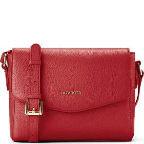 Lazarotti Bologna Leren Crossbody schoudertas leer 22 cm