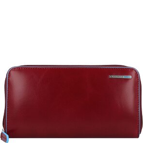 Piquadro Blauwe Vierkante Portemonnee RFID Leer 19 cm