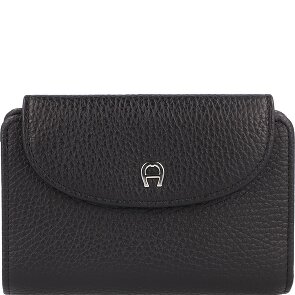 AIGNER Portemonnee RFID-bescherming Leder 14 cm