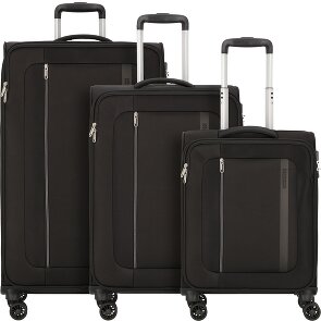 American Tourister Blazing Ride 4 wielen Kofferset 3-delig met uitbreidingsplooi