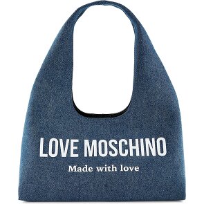 Love Moschino Denim Signature Love Schoudertas 34 cm