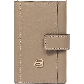 Piquadro Circle Kredietkaart etui RFID-bescherming Leer 6.5 cm