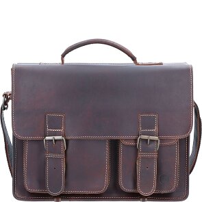 Greenburry Aktetas leer 39 cm