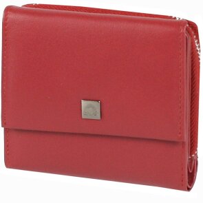 Greenburry Sponsachtig portefeuille leer 10,5 cm