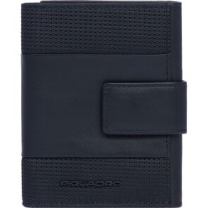 Piquadro PQ-Earth Portemonnee RFID-bescherming Leer 8 cm Piquadro PQ-Earth Portemonnee RFID-bescherming Leer 8 cm