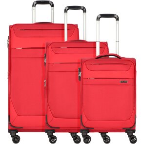 Worldpack Dublin 4 wielen Kofferset 3-delig met uitbreidingsplooi