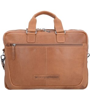 The Chesterfield Brand Wax Pull Up Koffer Leer 40 cm Laptop compartiment