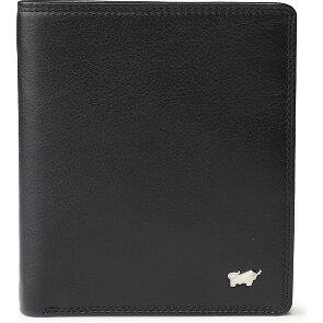 Braun Büffel Golf 3.0 Portemonnee RFID-bescherming Leer 11 cm