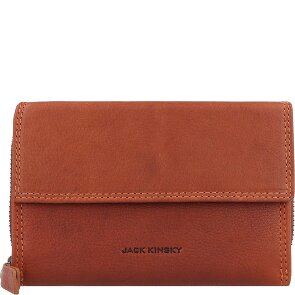 Jack Kinsky Montreal Portemonnee RFID-bescherming Leer 13.5 cm