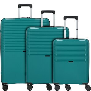 d&n Travel Line 4000 4-wiel kofferset 3st. d&n Travel Line 4000 4-wiel kofferset 3st.
