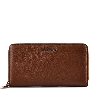 Coccinelle Metallic Soft Portemonnee Leder 10 cm