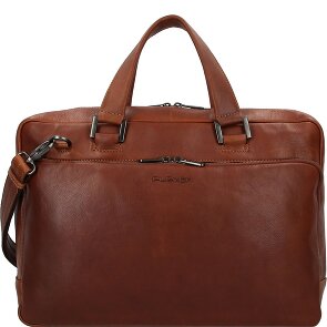 Plevier Vintage Bill Aktentas Leder 40 cm Laptopvak