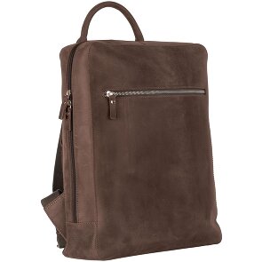 Leonhard Heyden Salisbury Rugzak Leer 37 cm Laptopcompartiment