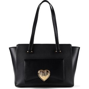 Love Moschino Victory Heart Shopper Tas Leer 34 cm