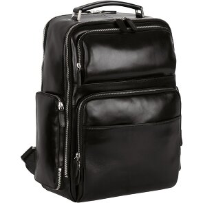 Leonhard Heyden Cambridge Rugzak Leer 42 cm Laptopvak Leonhard Heyden Cambridge Rugzak Leer 42 cm Laptopvak