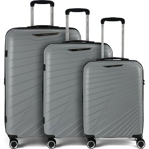 Benzi 5808 4 wielen Kofferset 3-delig met uitbreidingsplooi