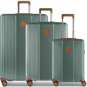 Bric's Ferrara 4 wielen Kofferset 3-delig met uitbreidingsplooi