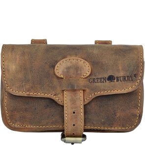 Greenburry Vintage militair heuptasje leer 16 cm