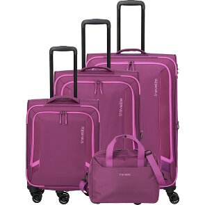 Travelite Corsiica 4 wielen Kofferset 4-delig