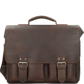 aunts & uncles Hunter Finn Aktetas Leer 40 cm Laptopcompartiment