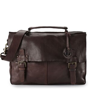 Harbour 2nd Cool Casual Aktetas Messenger Leer 36 cm Laptop compartiment