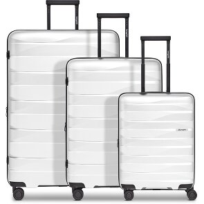Bergpfeil Travel 4-wiel kofferset, 3-delig, met rekbare vouw