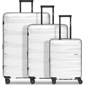 Bergpfeil Travel 4-wiel kofferset, 3-delig, met rekbare vouw