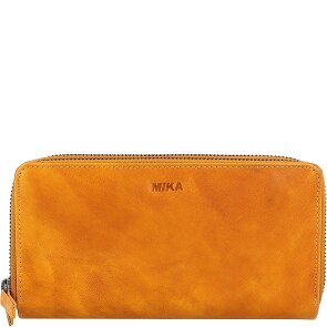Mika Leren portemonnee 19 cm