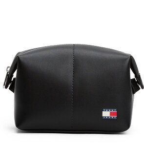 Tommy Hilfiger Jeans TJM Heritage Toilettas Leer 20 cm Tommy Hilfiger Jeans TJM Heritage Toilettas Leer 20 cm