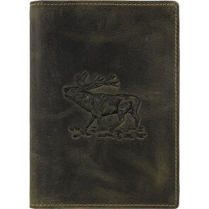 Greenburry Vintage Identiteitskaart etui Leer 9.5 cm