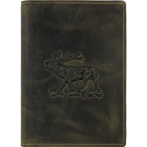 Greenburry Vintage Identiteitskaart etui Leer 9.5 cm