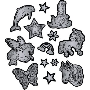 Step by Step Stickerset 13 stuks.