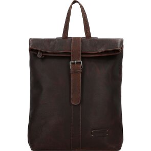 Jack Kinsky Porto Dagrugzak Leer 37 cm Laptop compartiment