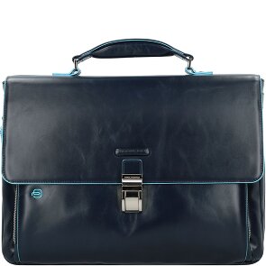 Piquadro Blue Square Briefcase II Leather 40 cm Laptopcompartiment