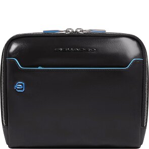 Piquadro Blue Square Schoudertas Leer 21 cm
