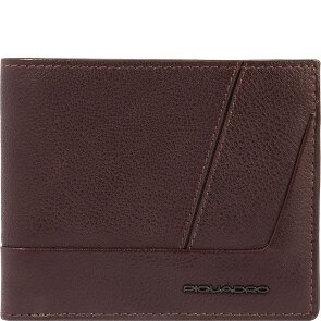 Piquadro Carl Portemonnee RFID-bescherming Leer 11 cm