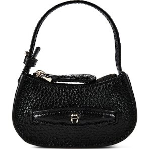 AIGNER Cavallo tasbedeltje van leer, 11 cm