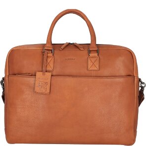Burkely Antieke Avery aktetas Leer 46 cm Laptopcompartiment