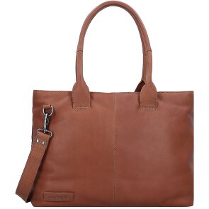 Plevier Structure Antilla Schoudertas RFID-bescherming Leer 40 cm Laptop compartiment