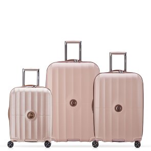 Delsey Paris Carrousel 4 wielen Kofferset 3-delig met uitbreidingsplooi