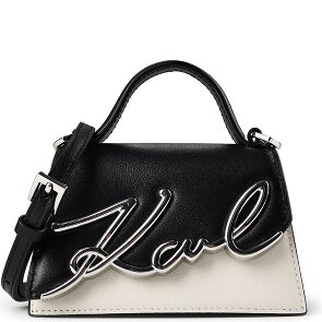 Karl Lagerfeld Signature 2.0 Mini handtas Leder 14.5 cm