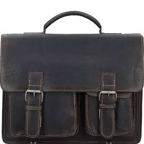 Greenburry Aktetas leer 39 cm