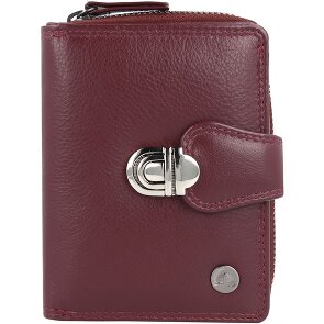 Greenburry Sponsachtig portefeuille leer 9 cm